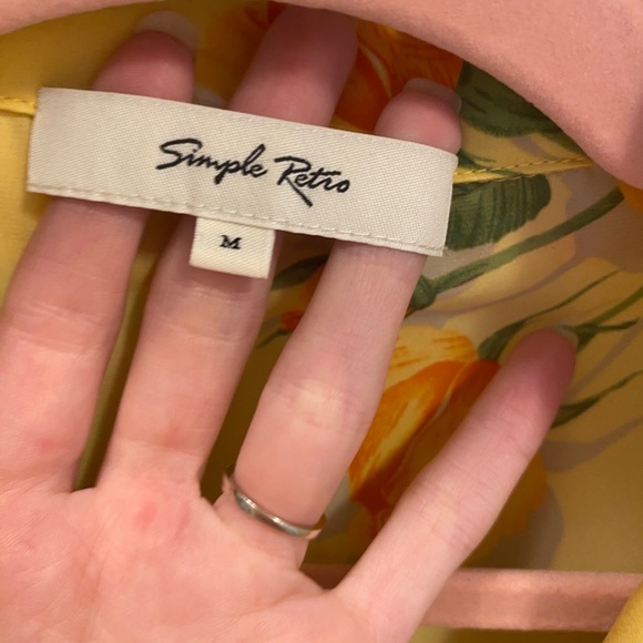 Floral simple retro blouse - Picture 9 of 11